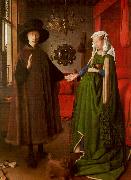 Jan Van Eyck The Arnolfini Marriage oil painting artist